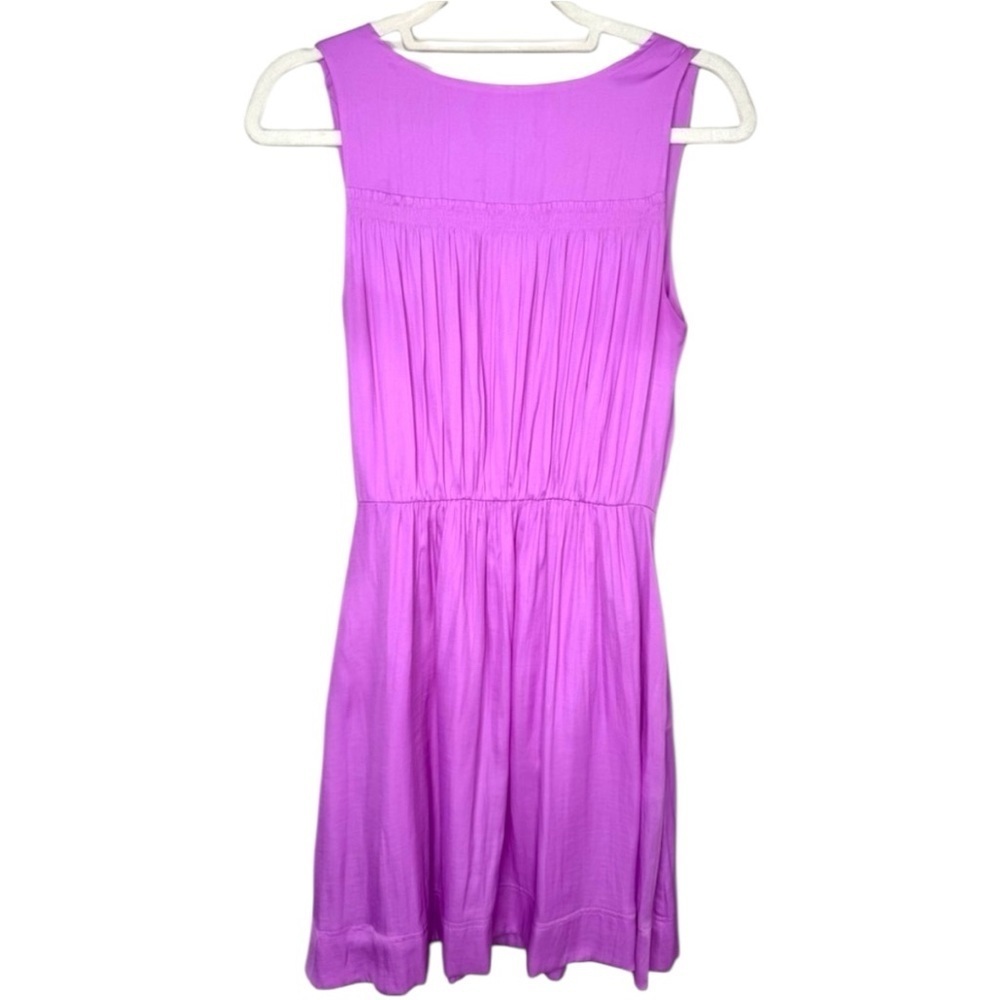 Banana Republic sleeveless dress purple Size 2 - Picture 2 of 8